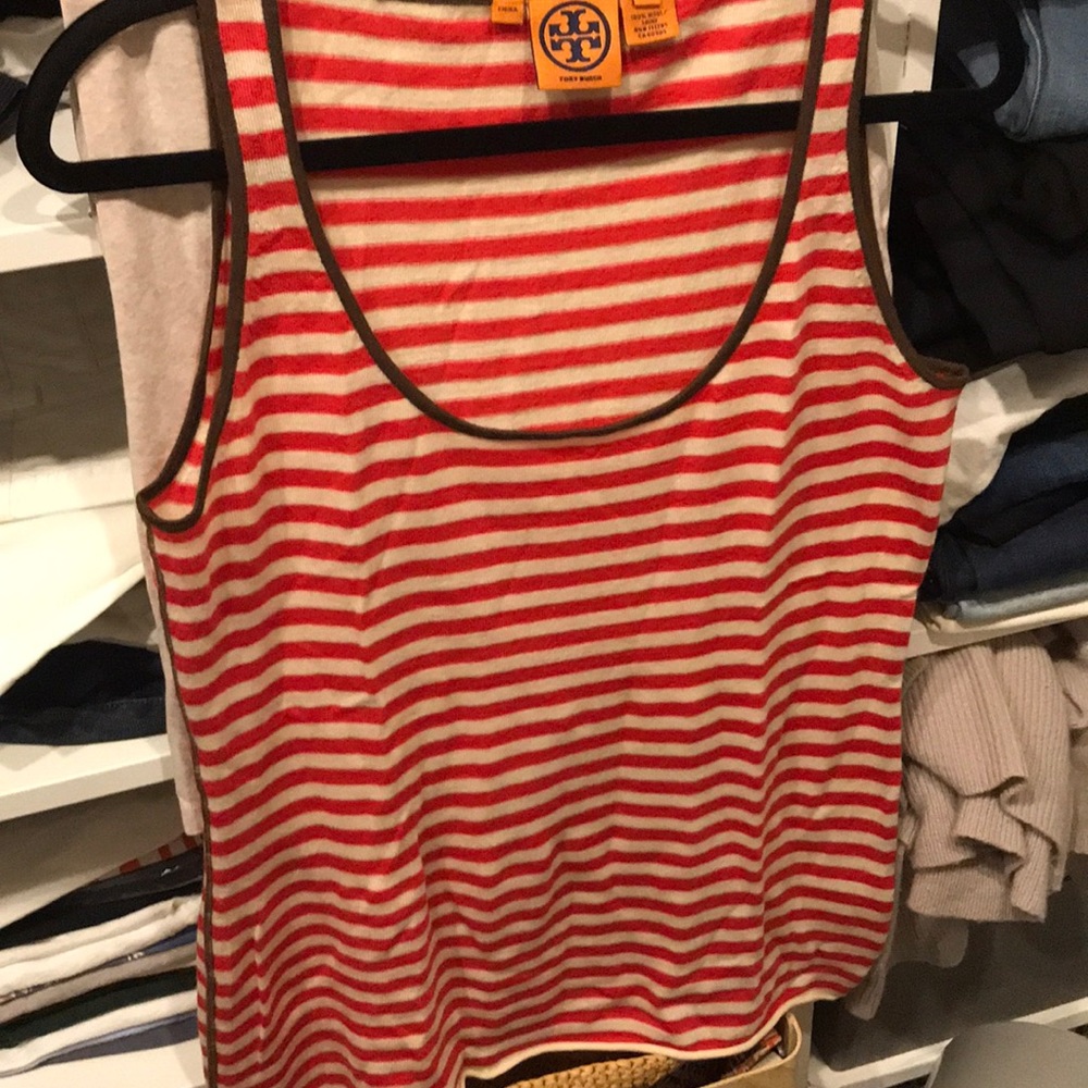 Tory Burch Sweater tank top.